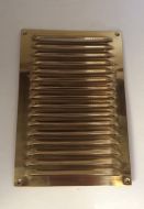 9 x 6 vertical brass grill/vent