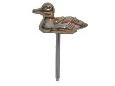 Duck tiller pin Brass