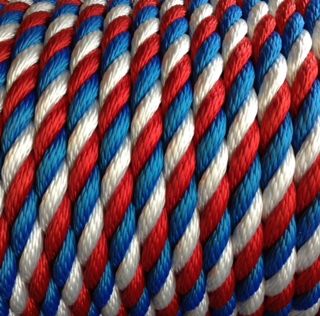 14mm Red, White & Blue Rope