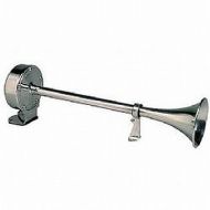 Stainless steel marine single trumpet horn
